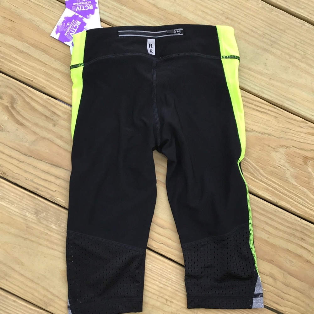 Little girls athletic leggings